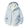 Chaqueta Exterior Jack Chuan Yang Tres en Uno para Hombre y Mujer Xizang Cortavientos Moderna Impermeable Chaqueta de Montañismo