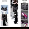 Bolsa Feminina 2025 Primavera Nova Bolsa Leve de Nylon Estilo Japonês e Coreano Bolsa de Ombro com Textura Casual e Grande Capacidade Bolsa Transversal