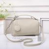 Bolso de Mujer de Piel de Vaca de Primera Capa TOGO Bolso Boston Transfronterizo de Cuero Genuino a la Moda Bolso Bandolera Portátil y Moderno que Combina con Todo 8852