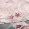 Serie de Nuevo Cielo Estrellado Estilo Coreano Aleación con Goteo de Aceite Accesorios para Joyería DIY Pendientes, Pulseras, Collares, Colgantes de Oro K