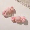 Estilo Ins Coreano Dulce y Lindo Lana Tejida Caramelo Lazo DIY Accesorios para el Cabello Pasadores Zapatos Calcetines Sombrero Accesorios
