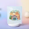 Imán de Nevera Metálico de Linterna de Palacio Luminoso de Shanghái Hangzhou Colección de Viajes Creativa Souvenir Regalo para Regalar