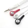 3.5 Cabezal de Audio de Tres Niveles a Hebilla Hembra de Electrodo 4.0 Cable de Conexión Masajeador Instrumento de Belleza Instrumento de Fisioterapia Accesorios Línea