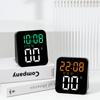 Temporizador Creativo Reloj Digital LED Simple Silencioso Dormitorio Escritorio Reloj Despertador Perezoso Reloj de Salto de Segundo Gh9017