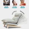 Sofá Perezoso Reclinable Estilo Japonés para Balcón de Casa Ocio Apartamento Pequeño Habitación con Tatami Silla Plegable Individual