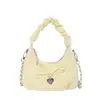 Bolso de mano plisado Yuezizhi, fresco y dulce, bolso cruzado de cadena elegante y moderno, diseño texturizado, bolso de hombro de moda
