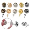 Accesorios para joyería DIY broche collar aguja de punzar hebilla de mariposa sombrero de hierro aguja de hierro accesorios para el pecho de la ropa al por mayor