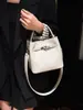 Bolso de Mano Minimalista Popular Transfronterizo 2026 Primavera Nuevo Bolso Cubo de Color Sólido Bolso de Hombro Casual para Viajar Bolso Cruzado