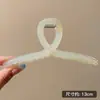 Pasador Coreano Versátil, Pinza de Tiburón en la Parte Posterior de la Cabeza, Accesorio para el Cabello Maillard, Pinza de Agarre de Alta Gama, Elegante Pasador de Perlas, Pasador