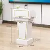 Podio para Maestro de Escuela, Mostrador de Recepción, Mostrador de Bienvenida, Mostrador de Anfitrión, Podio Multimedia