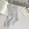 Calcetines de Malla de Verano para Mujer Calcetines Holgados Finos de Media Caña Sin Costuras Color Sólido Blanco Versátiles Calcetines de Algodón de Media Longitud