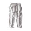 L8107 pantalones casuales para hombre lino transpirable pantalones rectos hombre (El inventario prevalecerá ante la única necesidad de contactar con el servicio de atención al cliente.)