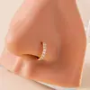 Moda Europeia e Americana E-commerce Transfronteiriço Clipe de Nariz com Strass Personalidade da Moda Venda Quente Joia de Piercing de Nariz Ornamentos de Venda Quente Ornamentos de Nariz Atacado