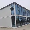 Sitio de Construcción de Casa Prefabricada Personalizada Dormitorio para Trabajadores Doble Capa Ensamblado Removible Casa Sencilla Casa Sencilla de Hierro de Acero Color