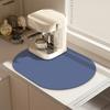 Estilo Simples Bancada de Cozinha Balcão Máquina de Café Tapete Anti-Manchas Mesa de Chá Vinho Tapete Absorvente Tapete de Isolamento Térmico para Fogão Suporte de Drenagem