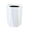 Bote de Basura Doble Capa de Alta Capacidad para Hogar Sala de Estar de Lujo, Cocina, Baño y Toilette