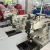 Máquina de coser zigzagueante síncrona de tubo al por mayor espiga coche/máquina de coser para envolver bordes de paquete usada 2312