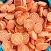 Cenouras em Cubos Congeladas, Cubos de Cenoura Congelados Rapidamente, Fatias de Cenoura Congeladas, Cenouras em Formato de Ameixa Congeladas Rapidamente, Cenouras Raladas