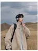 Chaqueta de vuelo moderna estilo japonés para hombre, Chaqueta de trabajo de otoño nueva con cuello alto, Chaqueta simple versátil holgada