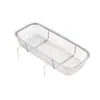 Estante de Acero Inoxidable para Platos de Cocina Estante Multifuncional para Escurrir Almacenamiento de Tazones y Palillos Estante Colgante para Fregadero