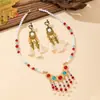 Collar para Hanfu, collar suave para clavícula, colgante clásico de cheongsam, collar de estilo antiguo para mujer, collar corto retro estilo corte para clavícula