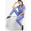 Conjunto de Uniforme de Enfermeira Dentária para Pet Grooming, Roupas Femininas Elásticas de Secagem Rápida para Lavar à Mão, Roupas Divididas para Escovação Manual, Exportação Exportação