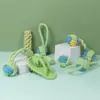Colección de Juguetes para Mascotas, Resistentes a Mordidas, para Limar Dientes, que Hacen Sonido, Juguetes Interactivos para Perros Pequeños y Medianos Tipo Teddy y Golden Retriever, Entretenimiento Propio, Suministros para Mascotas
