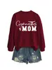 Mamá de Gimnasia Estación Independiente de Amazon Wish Sudadera Nueva de Otoño e Invierno para Mujer, Moderna y Versátil, Cómoda