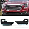 Adecuado para 2022-23 Gmc Terrain Marco de Luz Antiniebla Negro Brillante 84680924 84406662