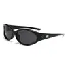 Gafas de sol de alta gama, modernas y a la moda, retro y versátiles, gafas de ojo de gato personalizadas, para posar hip-hop, gafas anti-UV para mujer