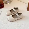 Zapatos para Niñas, Zapatos Pequeños de Cuero, Mocasines de Suela Blanda, Modelos Primavera y Otoño 2026, Zapatos para Niños, Zapatos Individuales de Boca Baja de Princesa para Bebés Niñas
