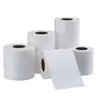 Papel Etiqueta Blanco Brillante para Mascotas, Pegatinas en Blanco, Papel para Impresión de Códigos de Barras Autoadhesivo para Mascotas, Resistente a Altas Temperaturas, Impermeable, Resistente al Aceite