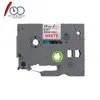 Cinta para etiquetadora Brother compatible, cinta de etiqueta, tubo termorretráctil, cinta de carbono 12 mm, consumibles recubiertos de película TZe231 Brother