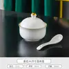 Restaurante de Hotel Club Shaxian Olla de cerámica china para guisar a prueba de agua guiso Bol para huevo al vapor Nido de pájaro con tapa Olla para guisar Buddha salta la pared