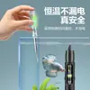 Varilla calefactora para acuario varilla calefactora pequeña control automático de temperatura ahorro de energía pez tortuga cálido a prueba de explosiones termómetro para peces tropicales