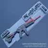 Jesus escape e arma de campo de batalha pacífico M24 AKM M416 98K AWM modelo de arma chaveiro de pele