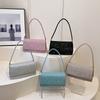 2024 Bolso de Mano tipo Sobre Nuevo Bolso de Mano Diagonal para Banquete Bolso a Juego con Vestido Moda Europea y Americana Bolso con Cadena