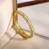 Pulsera de Diamantes Incrustados con Acabado Cepillado Estilo Italiano para Mujer, Plata de Ley S925, Pulsera Abierta Vintage de Lujo Ligero, Joyería de Moda Estilo Corte