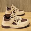Zapatos de Hombre 2025 Nuevo Otoño de Gama Alta Versátiles Tenis Panda Blanco y Negro Estudiante Deportes y Ocio Zapatos Blancos de Moda