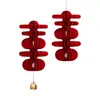 Nuevo Colgante de Carácter Feliz para Boda China Panal Estéreo Adornos Decoración para Habitación de Boda Sala de Estar Suministros de Boda