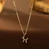 Colar de Cachorro de Prata Esterlina 925 de Alto Padrão Estilo Francês para Mulheres, Gargantilha Cachorro Balão de Nicho, Corrente de Clavícula Hip-Hop Fashionável e Única