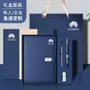 Caixa de Presente com Caderno A5 Conjunto Personalizado de Alto Valor Bloco de Notas para Reuniões de Escritório de Negócios Lembrança com Logo L Impressível