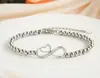 Pulsera Transfronteriza de Acero Inoxidable Europea y Americana Moda Simple Versátil Regalo de Amistad Fiesta Festiva Regalo de Cumpleaños Joyería para Mujeres