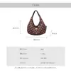 Bolsa Casual de Ombro Único para Axila Estilo Coreano 2062 Nova Bolsa de Nylon com Bolinhas Grande Capacidade Sensação de Uso Diário