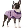 Roupa personalizada para recuperação de cirurgia de esterilização de cães, para proteger feridas e fornecer proteção abdominal para animais de estimação feridos