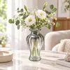 Vaso de Vidro Lace Fenton Usado Vaso de Flores Hidropônico de Alta Qualidade para Sala de Estar Mesa de Jantar Quarto Ornamento para Arranjo de Flores