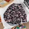 Camisas para Niños, Ropa Infantil de Manga Larga para Primavera y Otoño, Bonitas Camisas Florales, Nuevo Estilo 2025, Ropa Elegante para Niños, Tops para Bebé