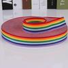 Venta al por mayor de fábrica cinta de tejido liso 300D poliéster color cinturón ropa bolso accesorios para medallas cuerda de color