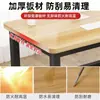 Mesa de computadora, escritorio simple, mesa de estudio para estudiantes, escritorio de escritorio, mesa de dormitorio para el hogar, mesa de trabajo rectangular