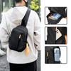 Bolso de pecho para hombre, nuevo bolso de hombro de moda, bolso de hombre transfronterizo, bolso de hombro simple, bolso de mensajero multifuncional informal, fabricante